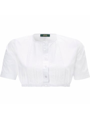 Wiesnkönig Dirndlbluse Mimi in Weiß