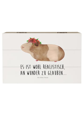 Mr. & Mrs. Panda Erinnerungsbox Meerschweinchen Weisheit mit Spruch in Weiß
