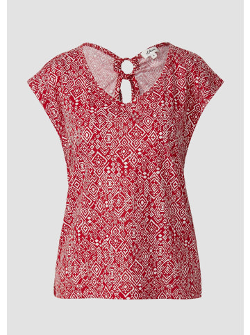 s.Oliver T-Shirt in 35B0_mohnrot