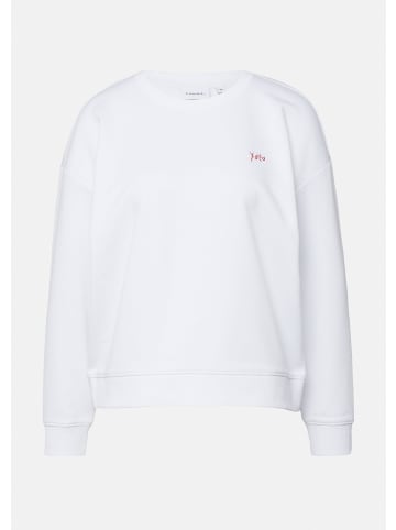 comma Sweatshirt in 01L0_weiß
