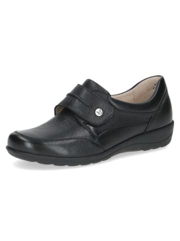 Caprice Slipper in black nappa