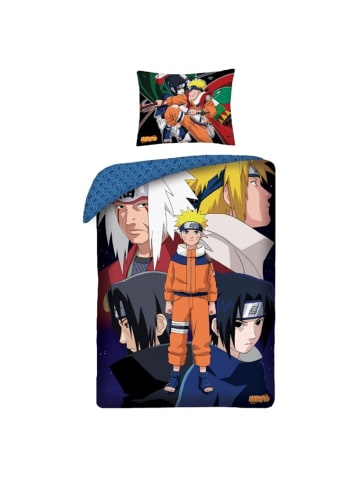 Naruto Naruto Bettwäsche Set aus Baumwolle Bettdeckenbezug 140 × 200 cm in Mehrfarbig