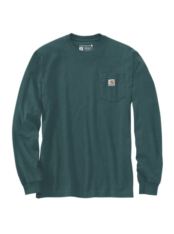 CARHARTT  Langarmshirt in petrol