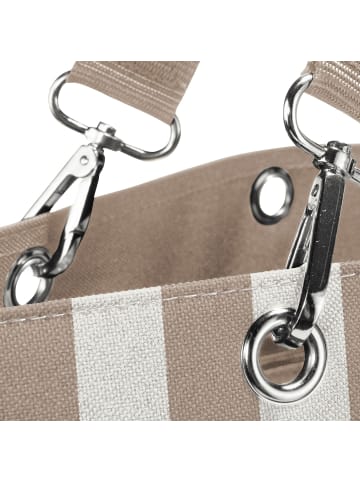 Reisenthel Shopper Tasche Xl 68 cm in summerstripes coffee