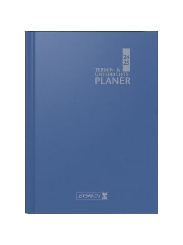 BRUNNEN Lehrerkalender 1 Woche/2 Seiten 2024/2025 ca. A4 23x29,7cm Baladek blau