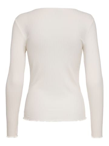 JDY Top in Cloud Dancer