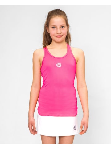 BIDI BADU Crew Junior Tank - black in Pink