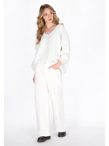 DreiMaster Women Sweater in offwhite