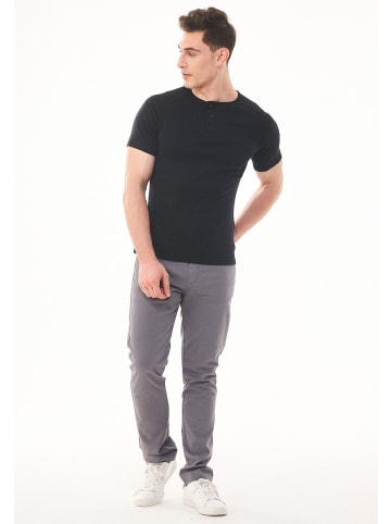 Organication T-Shirt "MCASUAL515" in Schwarz