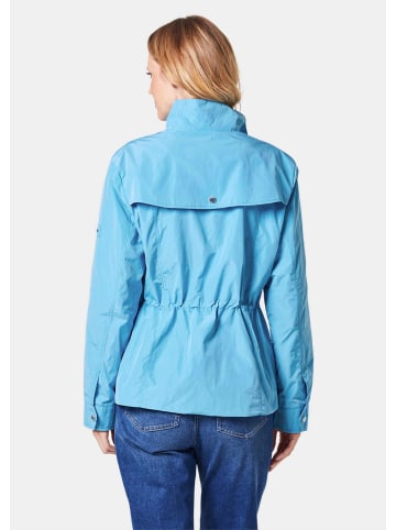 GOLDNER Kurzgröße:  Jacke Outdoorjacke in pazifikblau