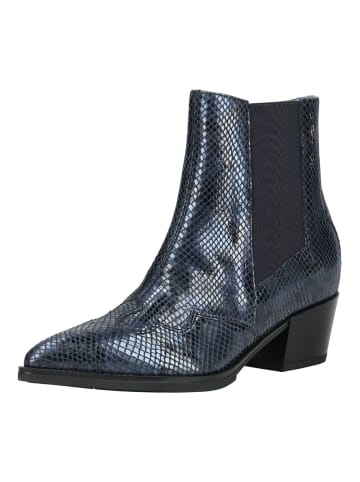 Stiefelette Dunkelblau