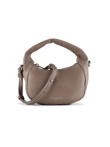 LIEBESKIND BERLIN Farrah Handtasche Leder 19 cm in neutral grey