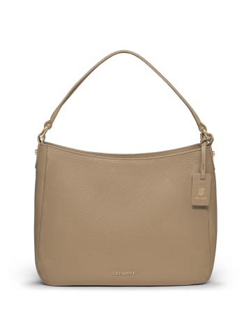 Lazarotti Bologna Leather Schultertasche Leder 27 cm in sand