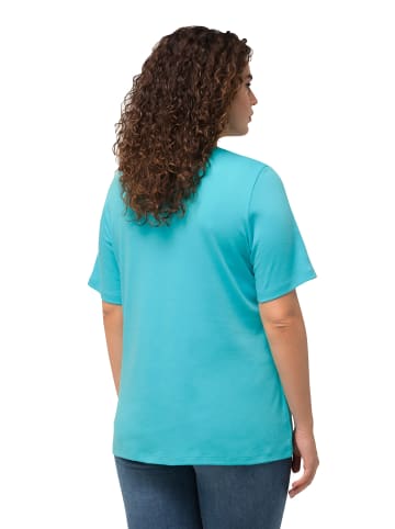 Ulla Popken Shirt in tiefes aqua