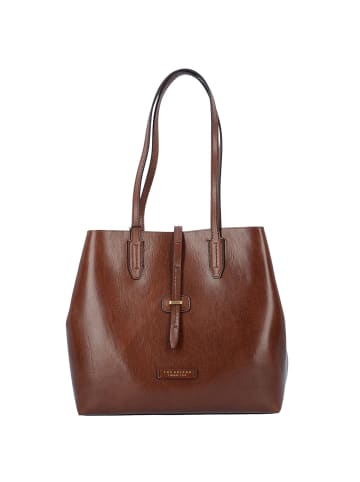 The Bridge Dalston Schultertasche Leder 32 cm in marrone