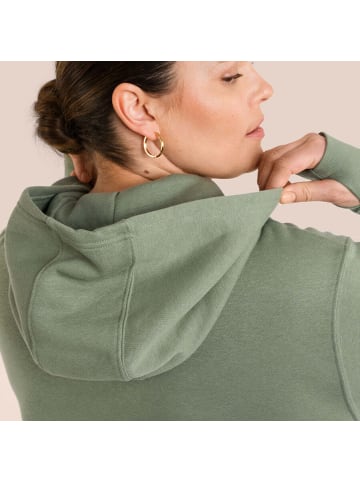 OCEANSAPART Kapuzenpullover Beverly in Pale Olive