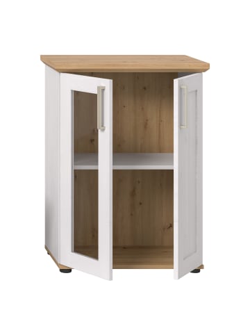 xonox.home Vitrine  (B/H/T: 64x88x37 cm) in Sibiu Lärche Nachbildung