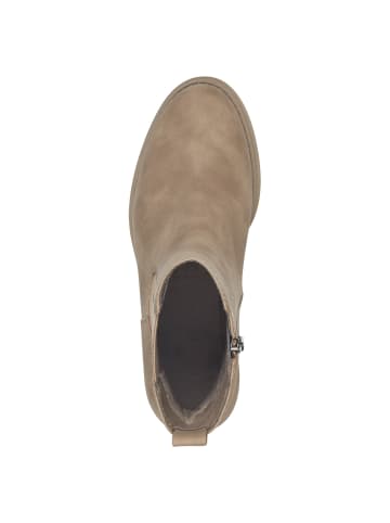 Tamaris Chelsea Boot in BEIGE NUBUC