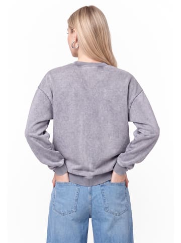 myMo Women Sweatshirt in Dark Grey