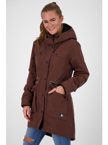 alife and kickin Winterjacke, Anorak, Outdoorjacke, Langjacke, Wintermantel CharlotteAK A in puce