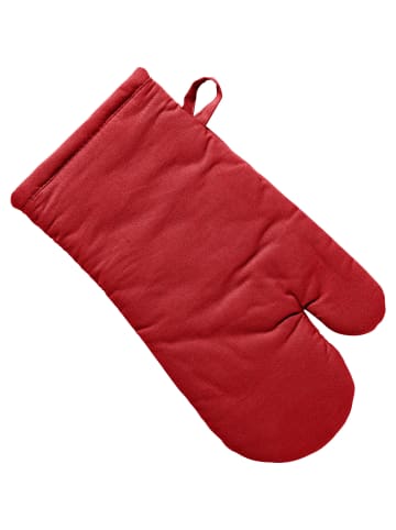 REDBEST Baumwolle Küchen-Set 4-teilig Seattle in rot