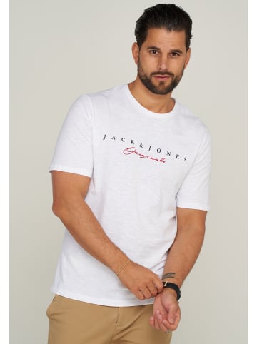 Jack & Jones T-Shirt - JJHARRISON TEE SS CREW NECK in Bright White