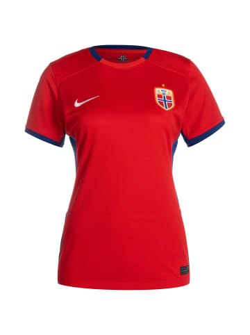 Nike Performance Fußballtrikot Norwegen Stadium WM 23 Heim in rot / dunkelblau