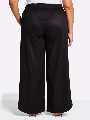 sheego Web-Hose in schwarz