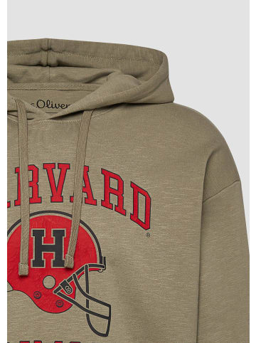 s.Oliver Sweatshirt in 78D1_olivgrün