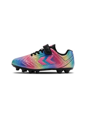 Hummel Klettverschluss Fußball Schuh Top Star Fußball Kinder in PINK-A-BOO