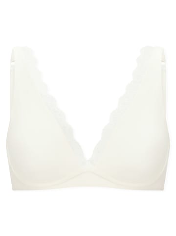 Schiesser Bügelloser BH Unique Cotton in off-white