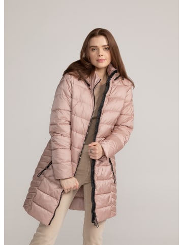 MANISA Damen Zerodownmantel in rosé