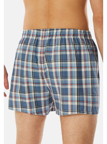 Schiesser Boxershorts Web in Blau