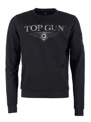 TOP GUN Sweater TG20213005 in schwarz