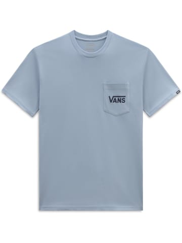 Vans T-Shirt "Style 76 Back Ss Tee" in Blau