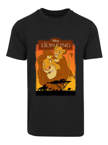 F4NT4STIC T-Shirt Disney König der Löwen Simba und Mufasa in schwarz