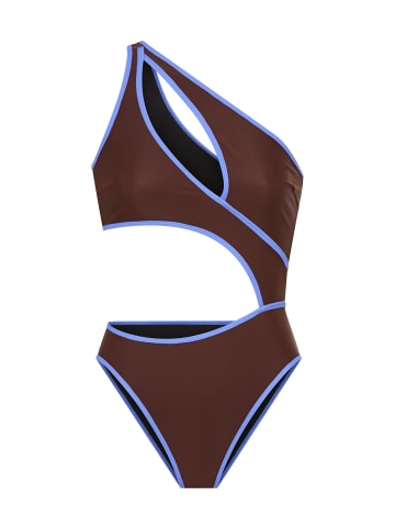 LSCN BY LASCANA Monokini in brown-blue