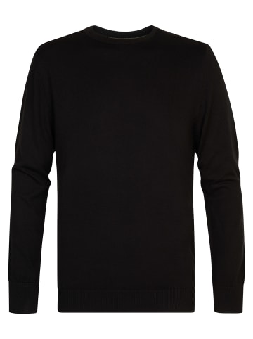 Petrol Industries Feinstrickpullover Steamboat in Schwarz