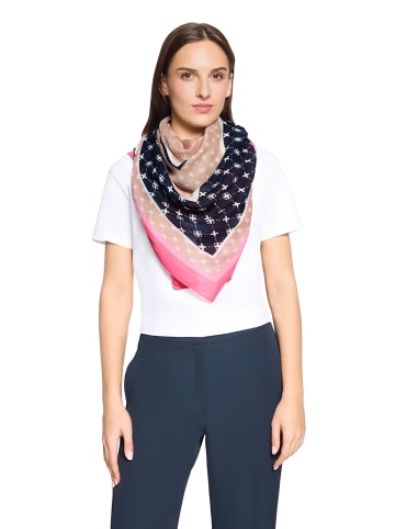 Betty Barclay Tuch mit Aufdruck in Nature/Pink