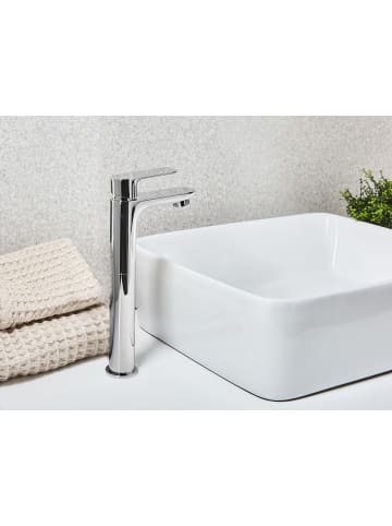 Beliani Wasserhähne SALINAS in Silber - (W) 4 x (H) 30 x (L) 21 cm