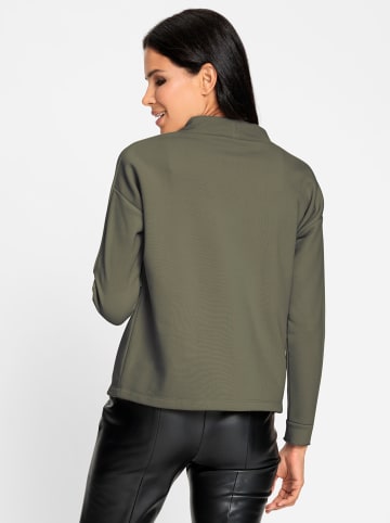 Heine Sweatshirt in khaki