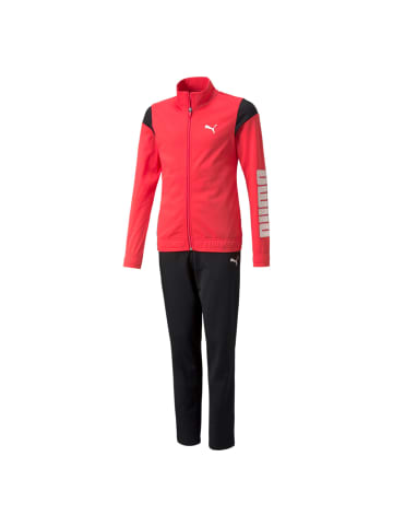 Puma Trainingsanzug TRICOT SUIT OP G in rosa