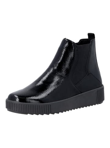 remonte Stiefelette in Schwarz Lack