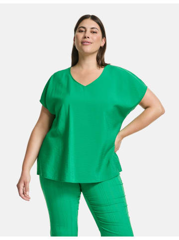 SAMOON Bluse ohne Arm in Galactic Green