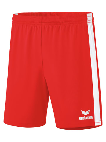 erima Unisex Erwachsene Retro Star Shorts in rot/weiss