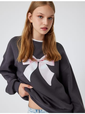 KOTON Sweatshirt in Anthrazit