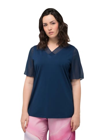 Ulla Popken Shirt in stahlblau