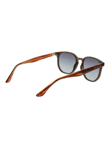 Ted Baker Männer Sonnenbrille Rund Braun