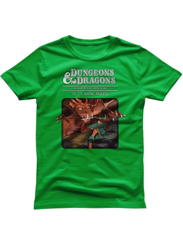 Dungeons And Dragons T-Shirt "D&D Set 1 - Basic Rules T-Shirt" in Grün
