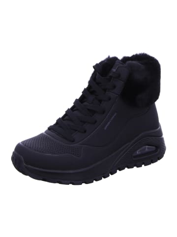 Skechers Schnür-Stiefeletten für Damen in schwarz in schwarz